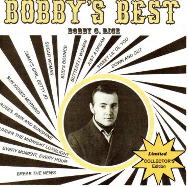 Bobby G. Rice - Bobby's Best album cover